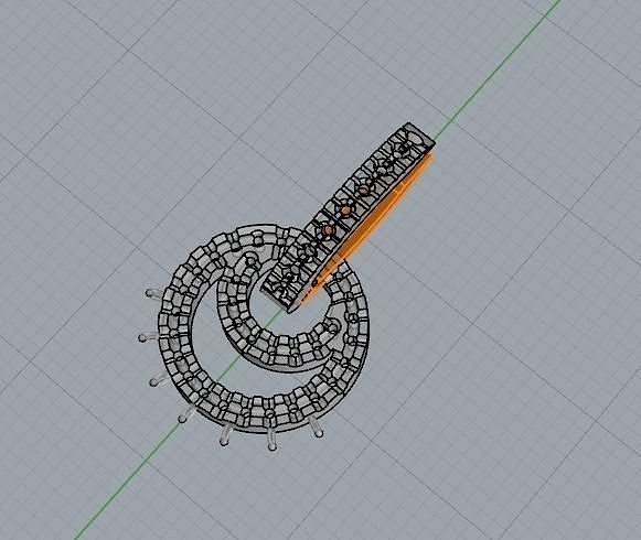 earrings and pendants -CG94 3D print model