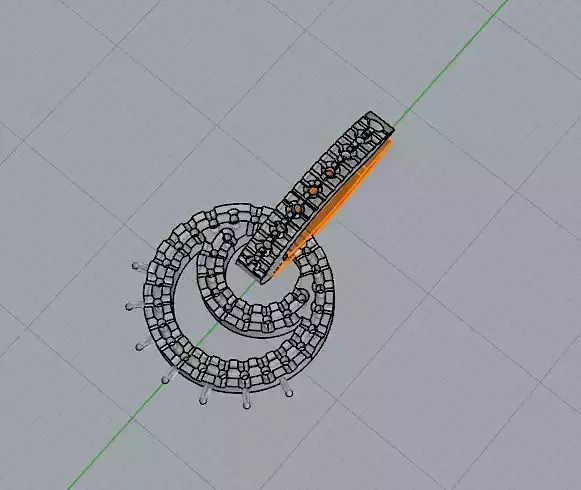 earrings and pendants -CG94 3D print model