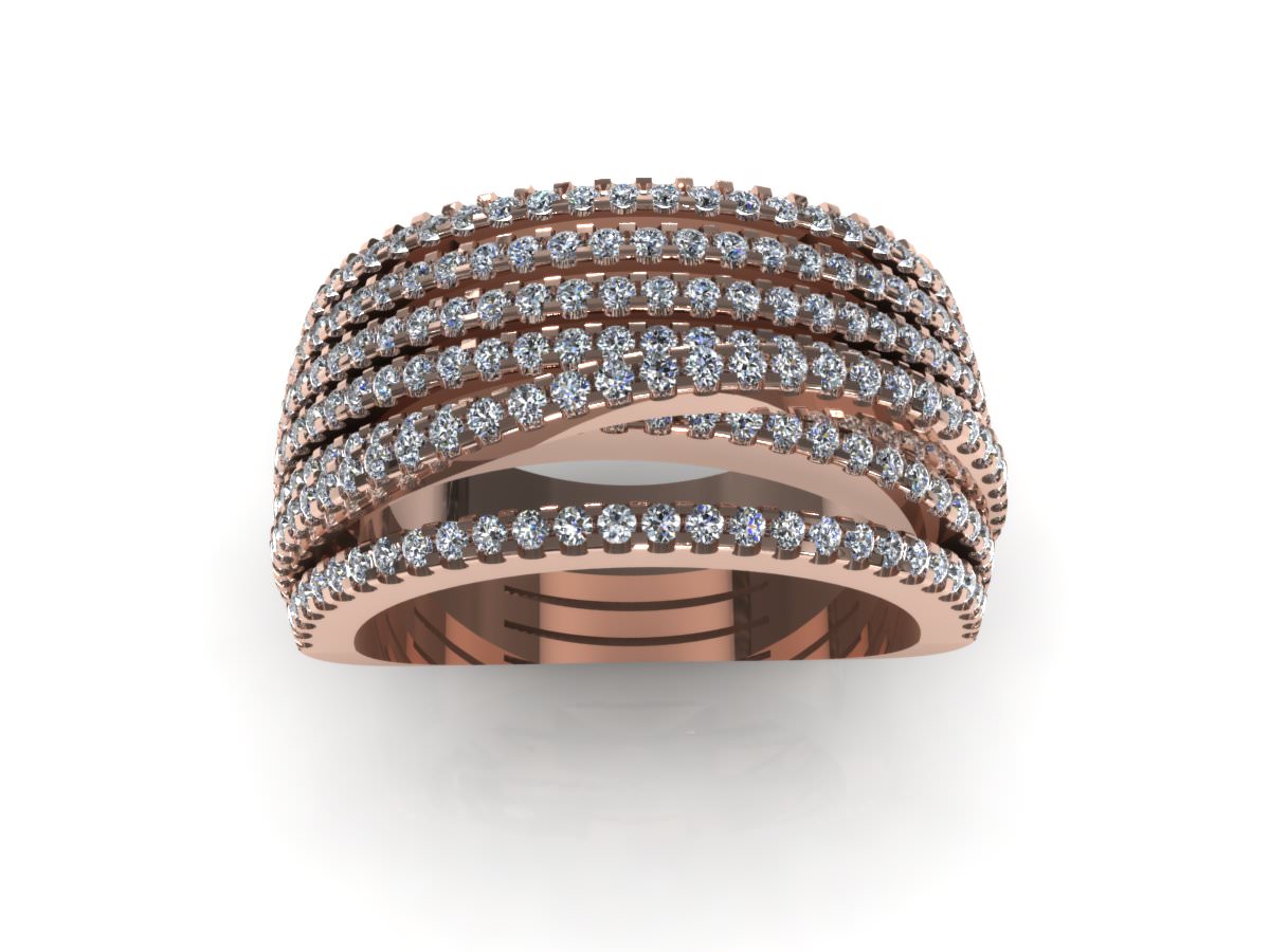 C3D Diamond Ring 017 3D print model_1