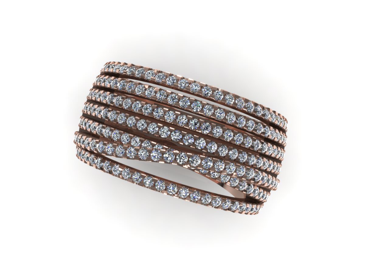 C3D Diamond Ring 017 3D print model_2