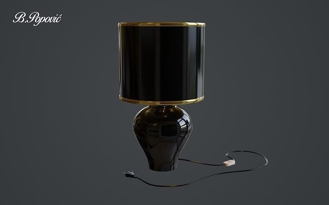 Living Room Lamp 3D model