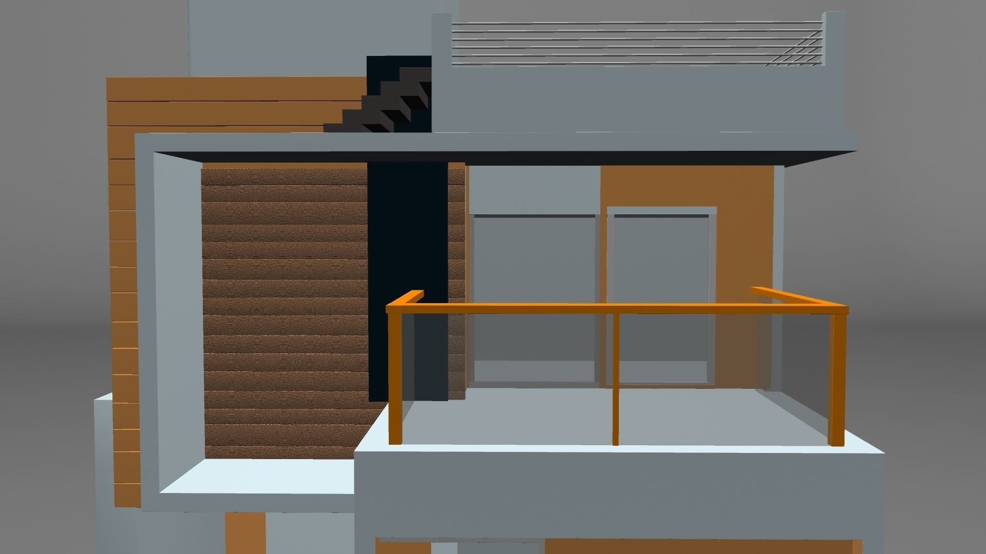 HOUSE modern 3D model_7