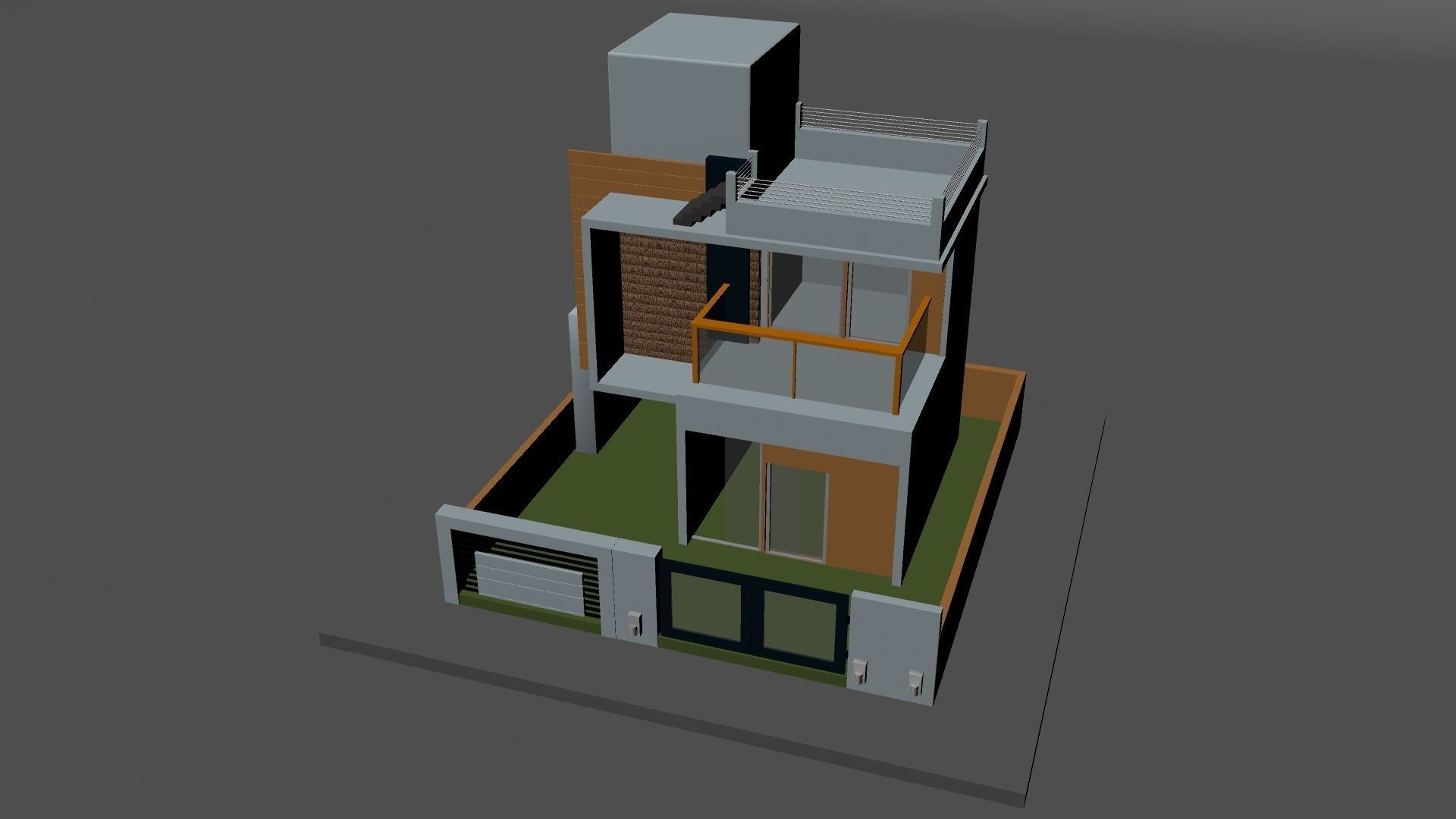 HOUSE modern 3D model_30