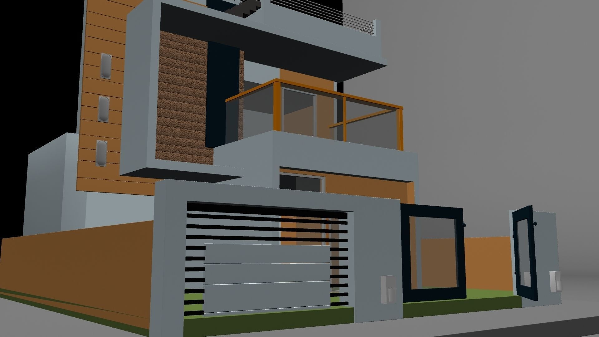 HOUSE modern 3D model_22
