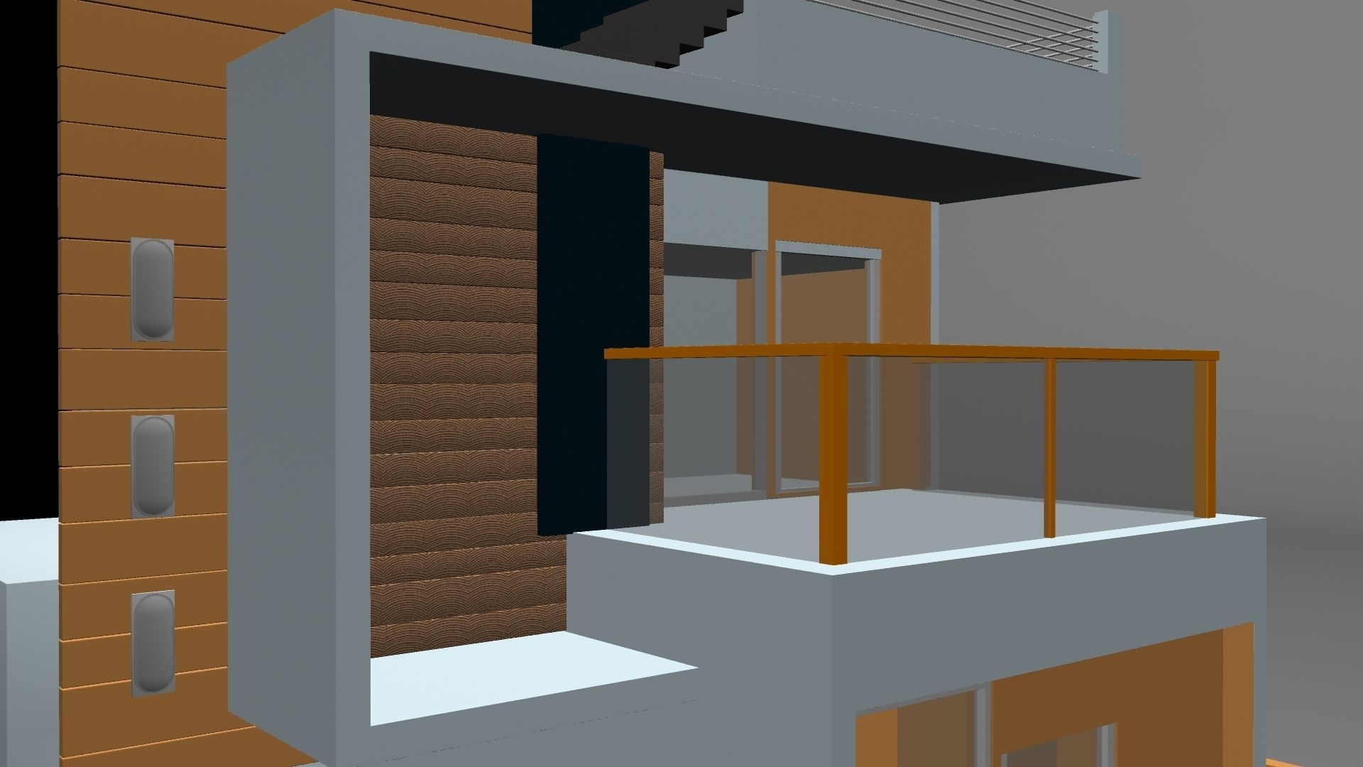 HOUSE modern 3D model_14