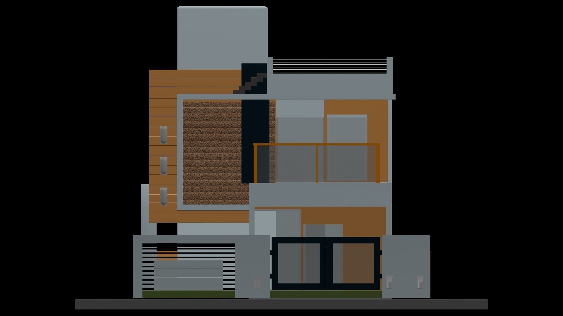 HOUSE modern 3D model_34