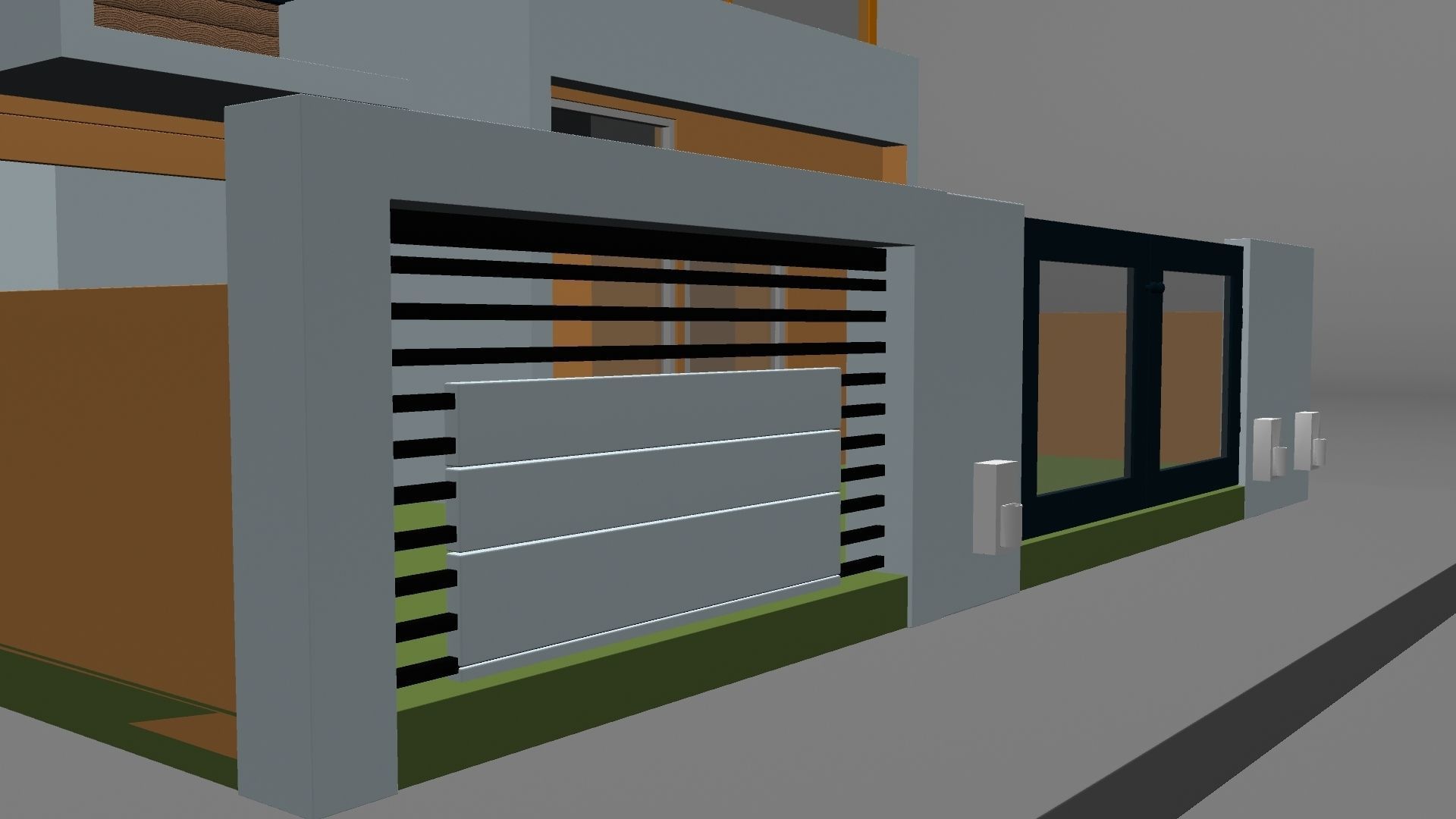 HOUSE modern 3D model_2