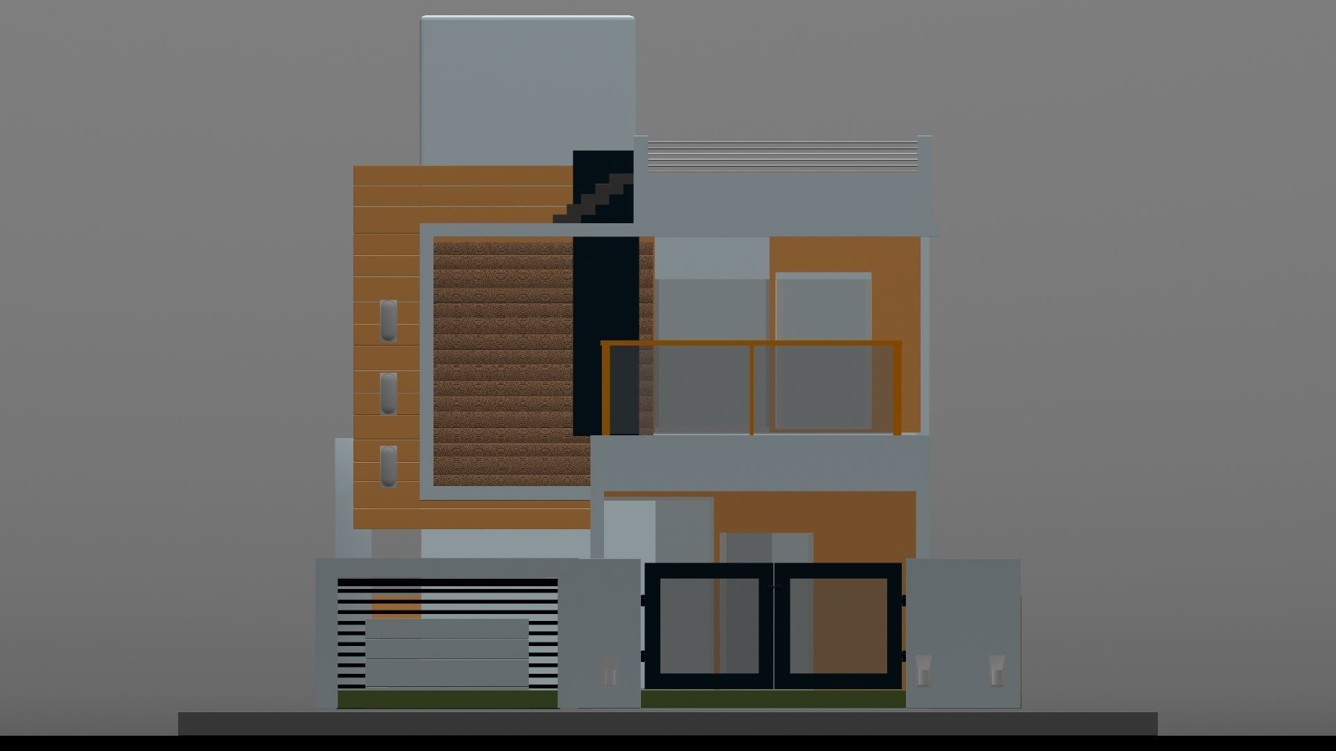 HOUSE modern 3D model_25