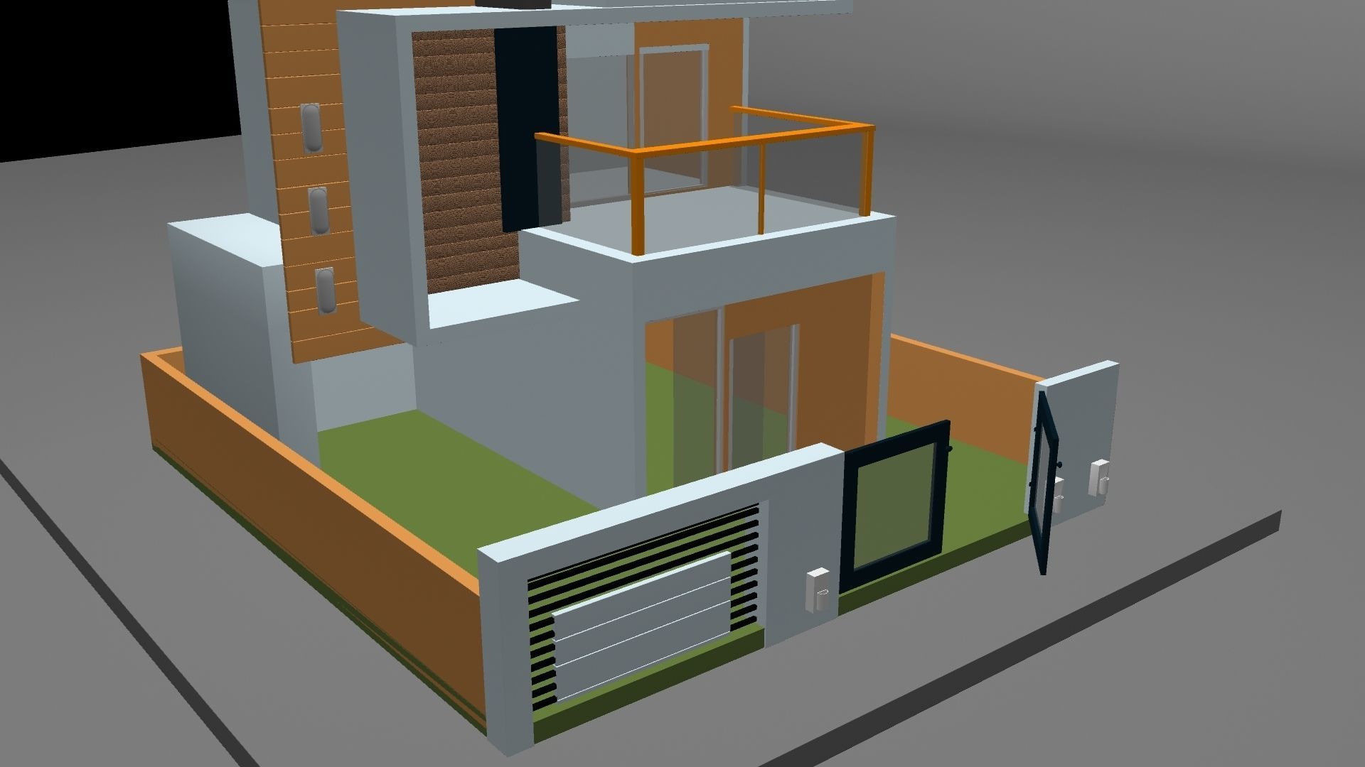 HOUSE modern 3D model_5