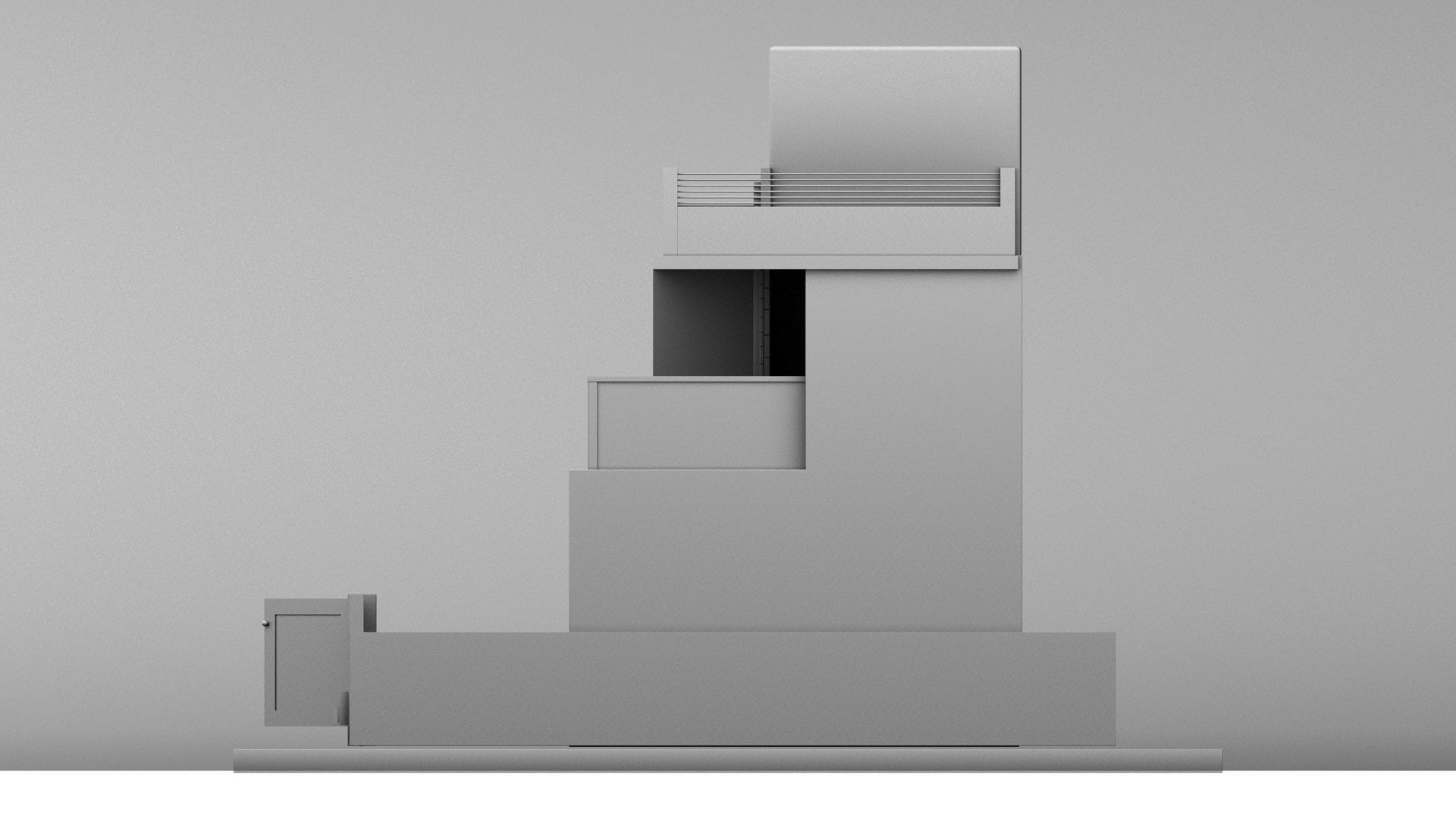 HOUSE modern 3D model_19