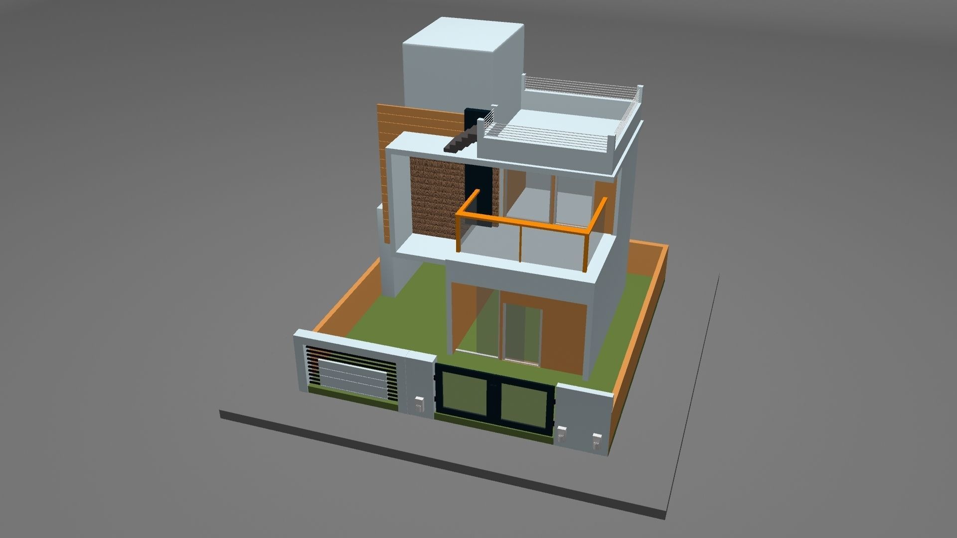 HOUSE modern 3D model_32