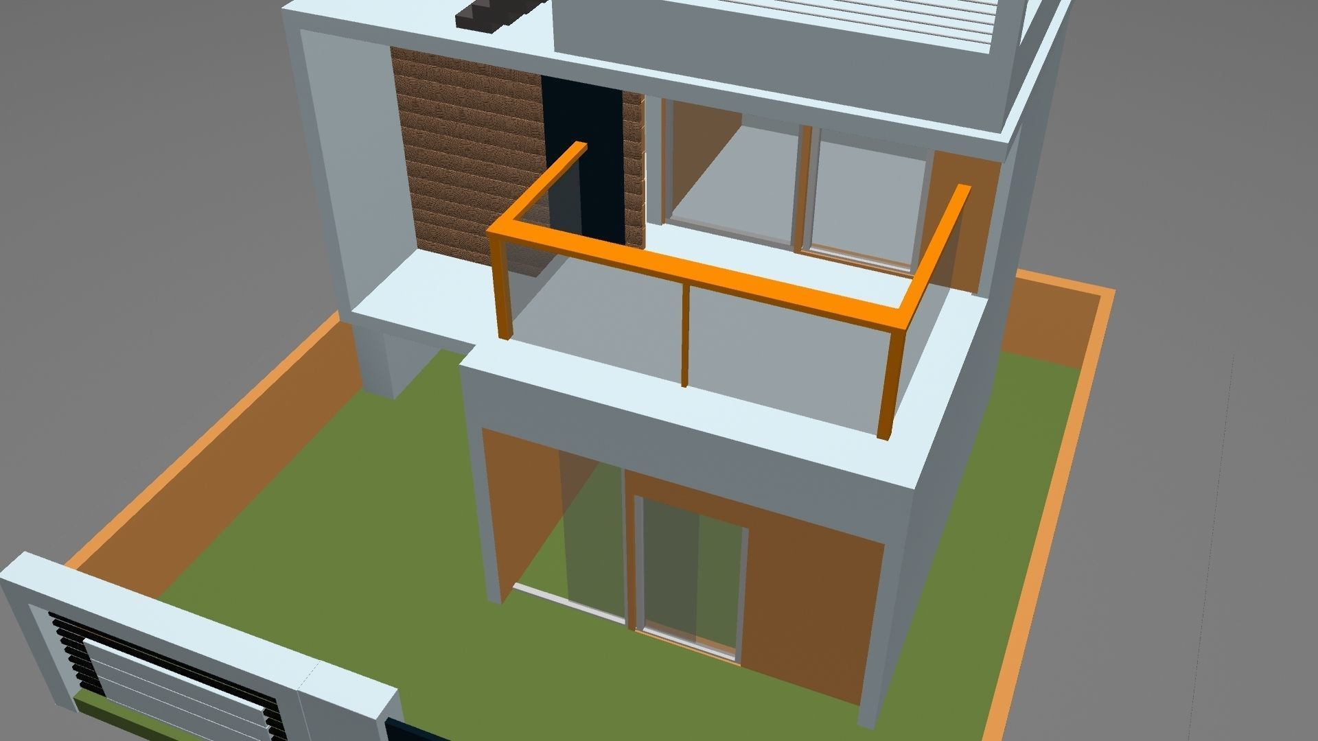 HOUSE modern 3D model_1