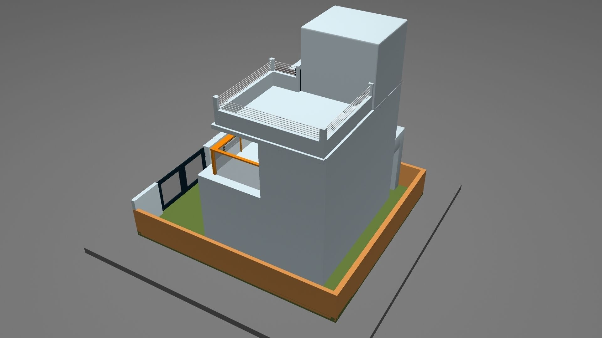 HOUSE modern 3D model_37