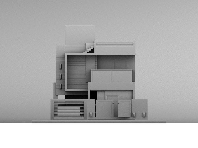HOUSE modern 3D model_12