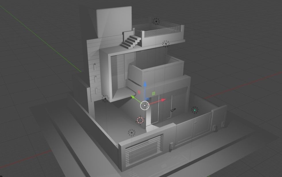 HOUSE modern 3D model_24