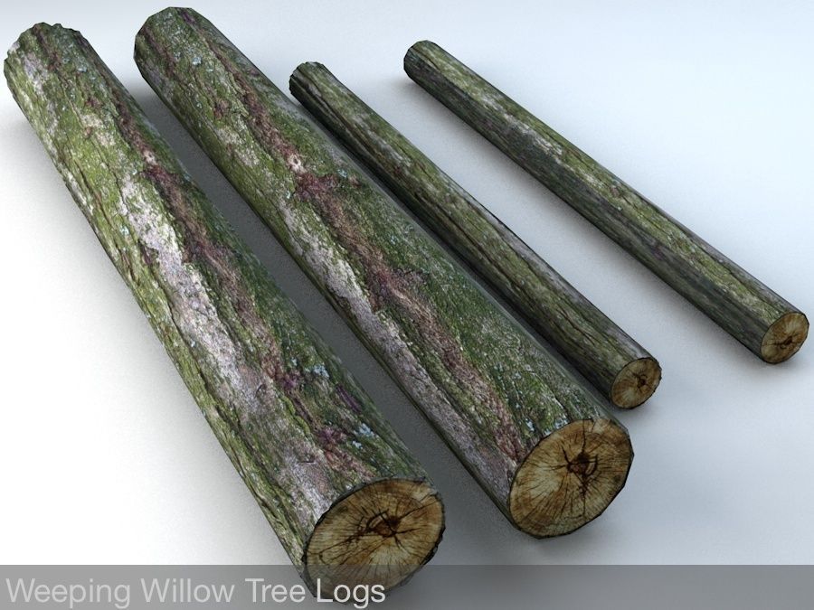 Timberwood Logs Mega Pack Low-poly 3D model_1
