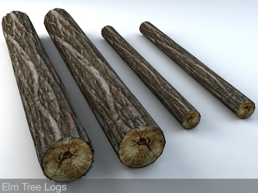 Timberwood Logs Mega Pack Low-poly 3D model_6