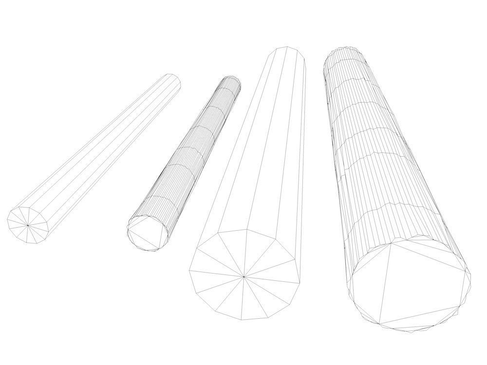 Timberwood Logs Mega Pack Low-poly 3D model_12