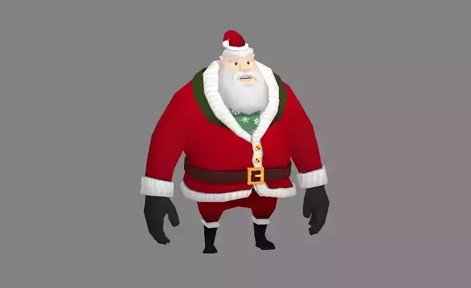 Cartoon Santa Claus