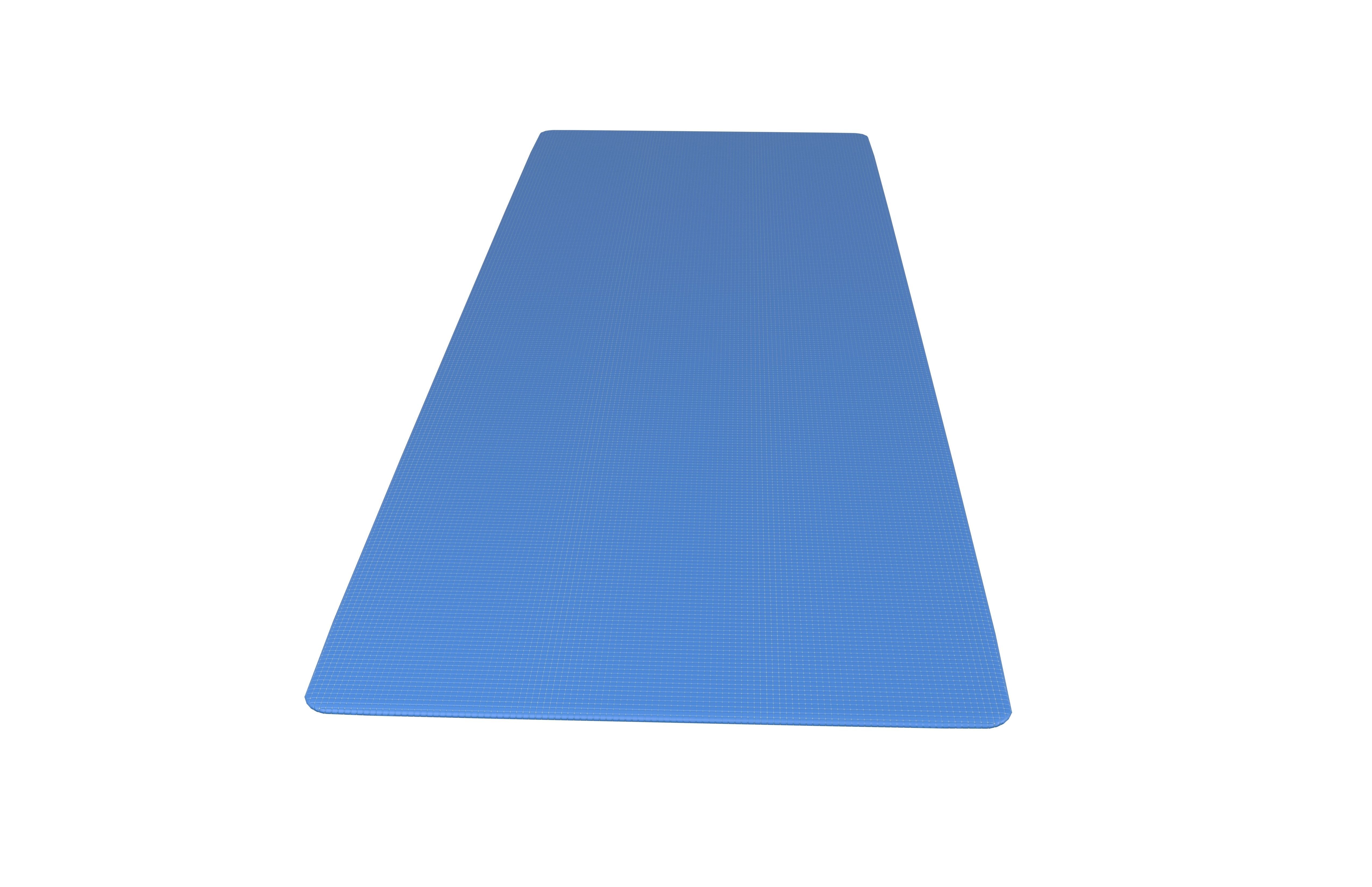 Yoga mat v1 004 Low-poly 3D model_2