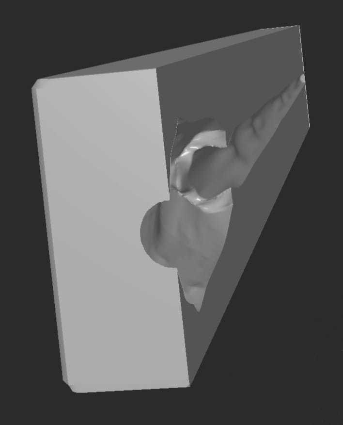 MakeIT Harry Potter 3D Ron Weasley Wand Mold 3D model_5