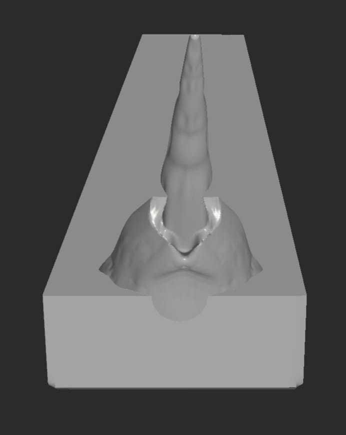 MakeIT Harry Potter 3D Ron Weasley Wand Mold 3D model_3