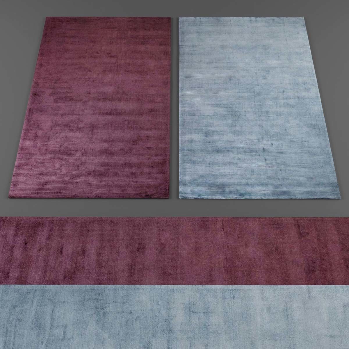 Rugs collection 261 Low-poly 3D model_2