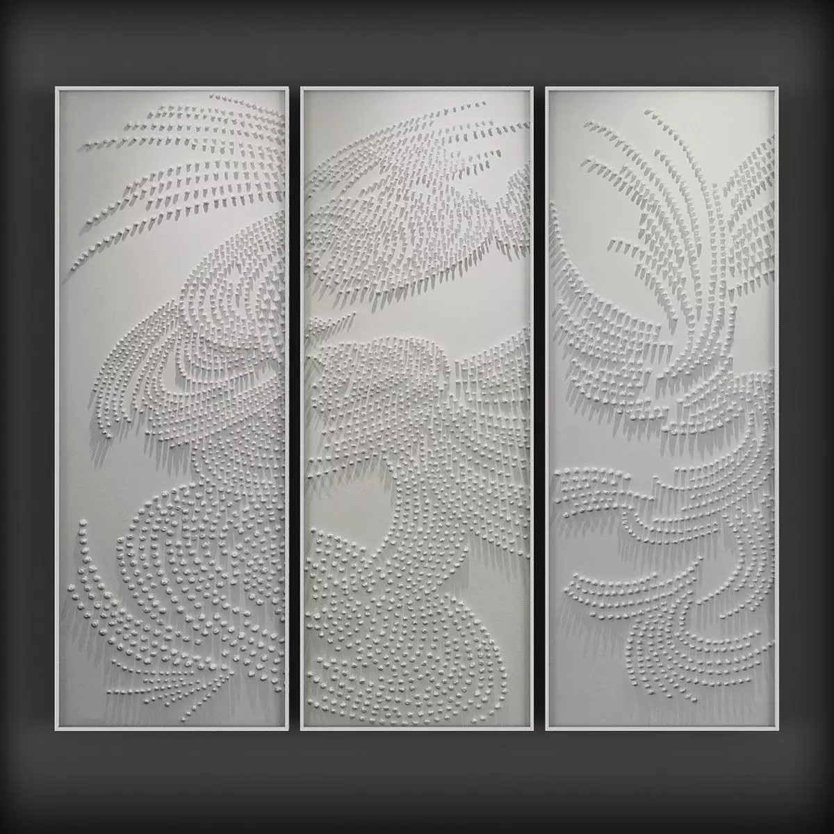 Picture Frames Low-poly 3D model_0