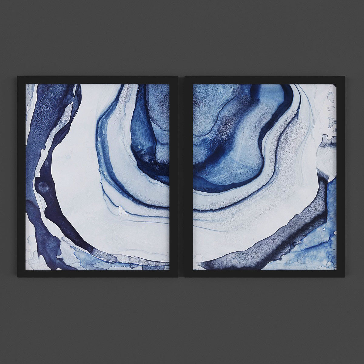 Picture Frames Low-poly 3D model_2