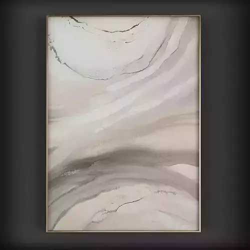 Picture Frames Low-poly 3D model