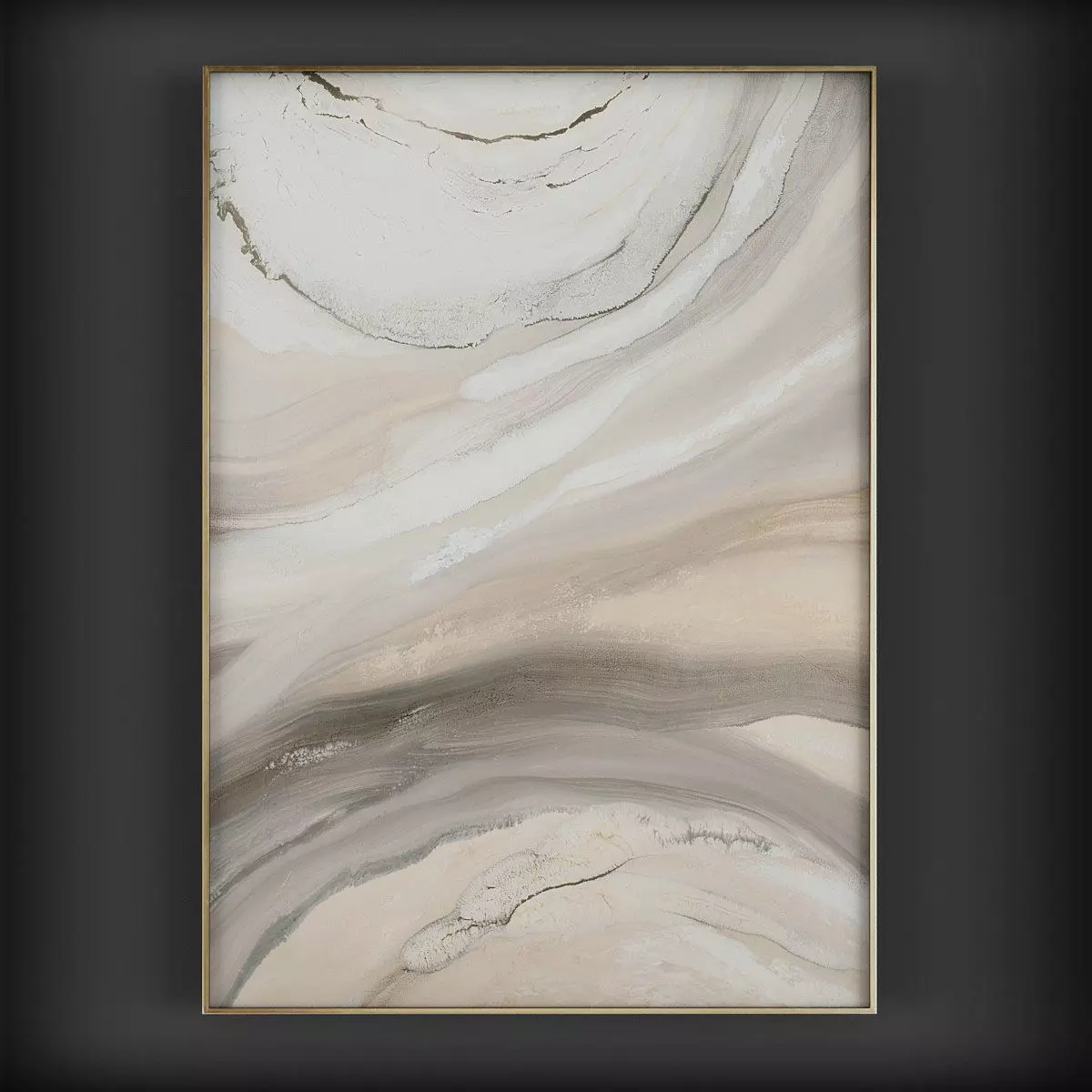 Picture Frames Low-poly 3D model_0