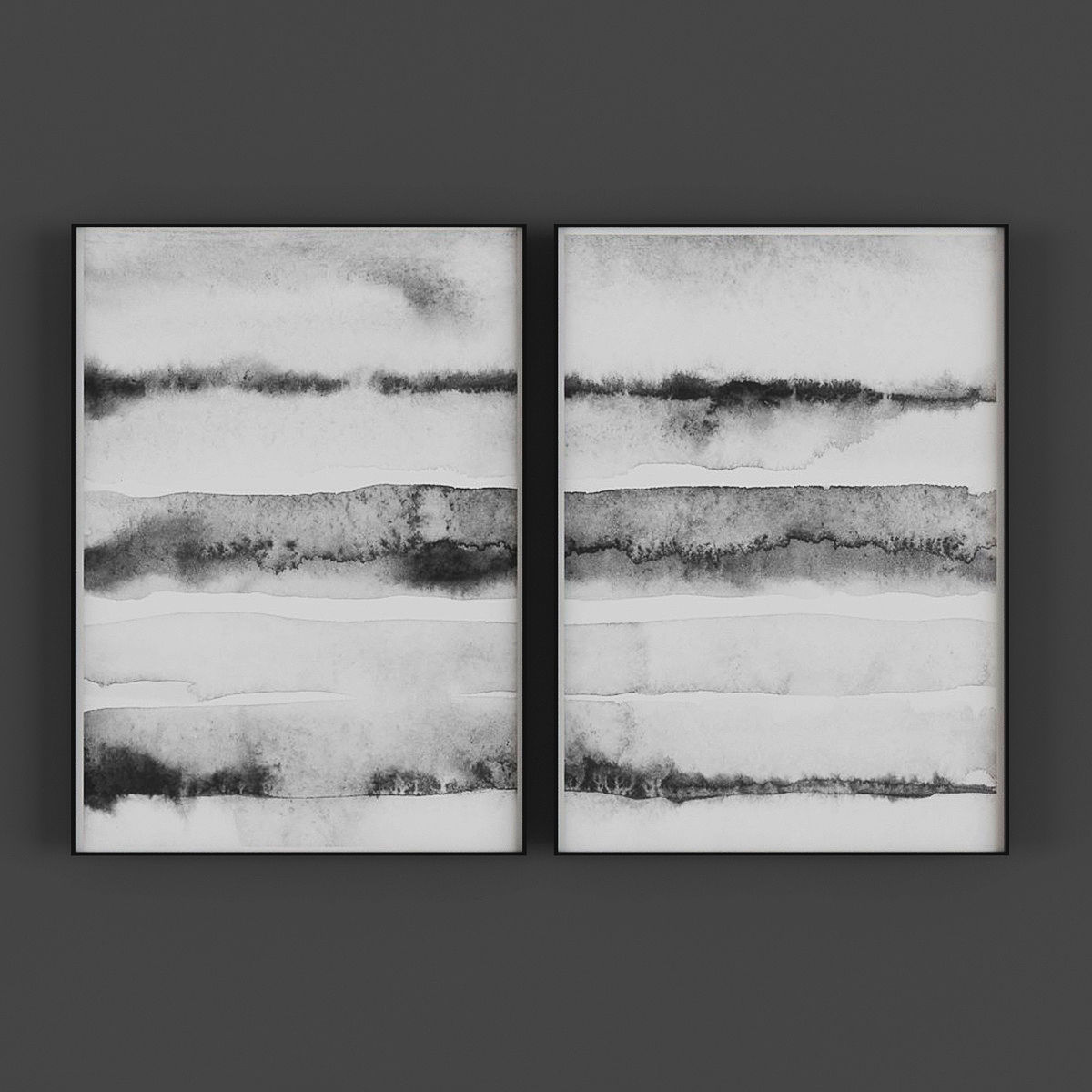 Picture Frames Low-poly 3D model_2