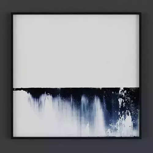 Picture Frames  Low-poly 3D model