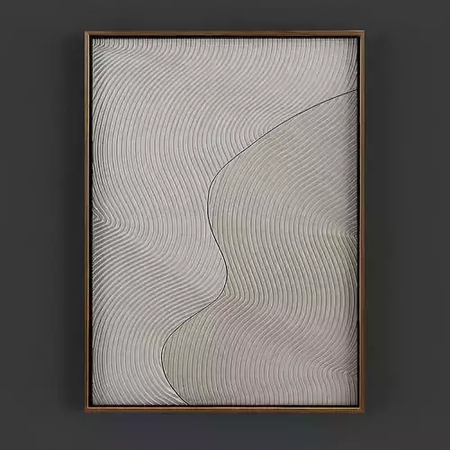Picture Frames Low-poly 3D model