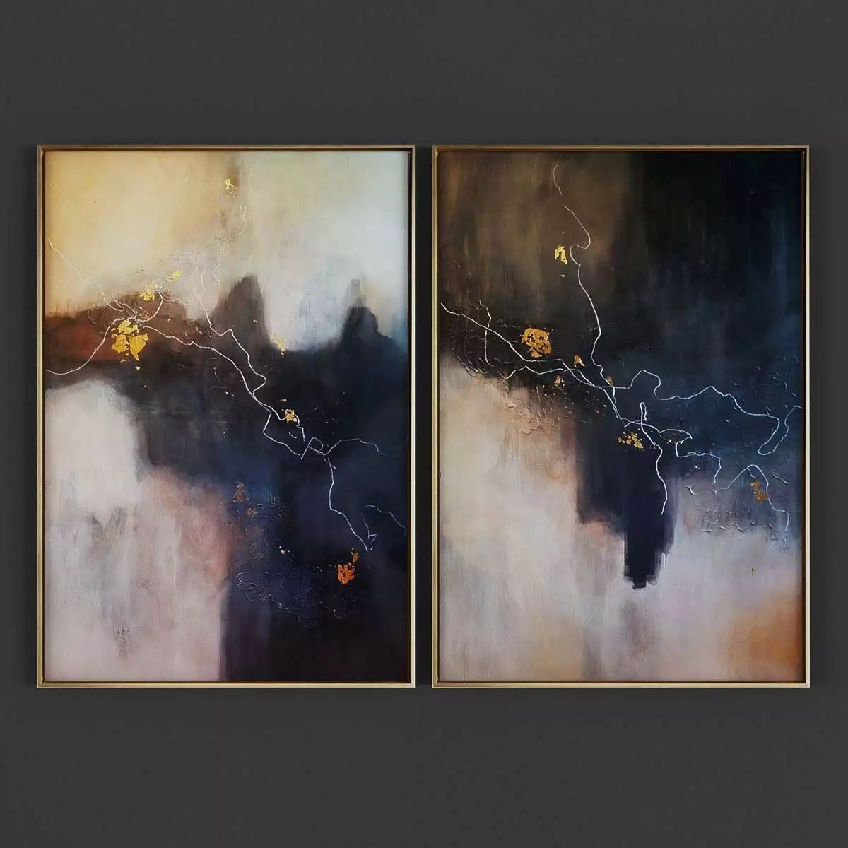 Picture Frames  Low-poly 3D model_0