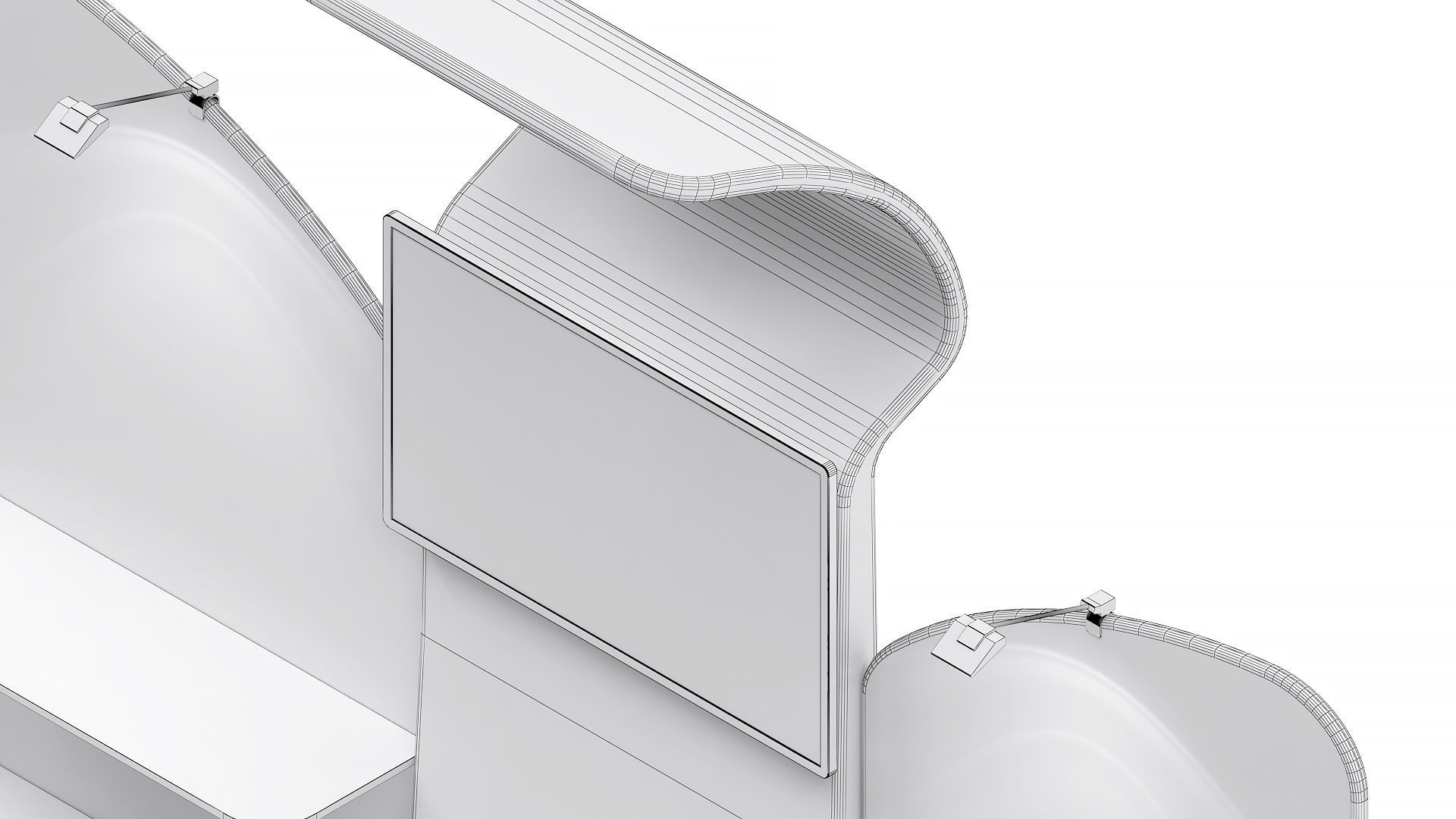 Exhibition booth 10x10ft 3DM017 3D model_9