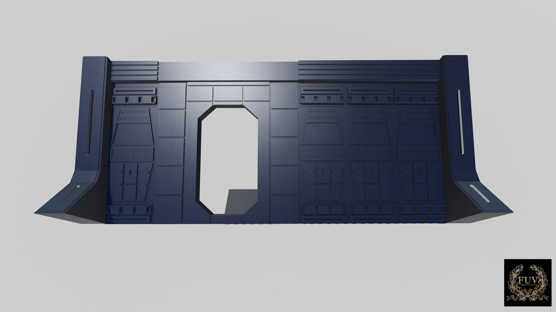 MANDALORIAN IMPERIAL SHIP INTERIOR MODULAR DIORAMA 3D print model_23