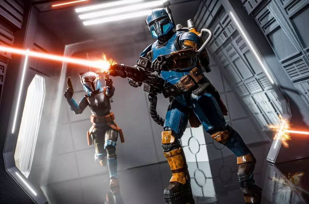 MANDALORIAN IMPERIAL SHIP INTERIOR MODULAR DIORAMA 3D print model_0