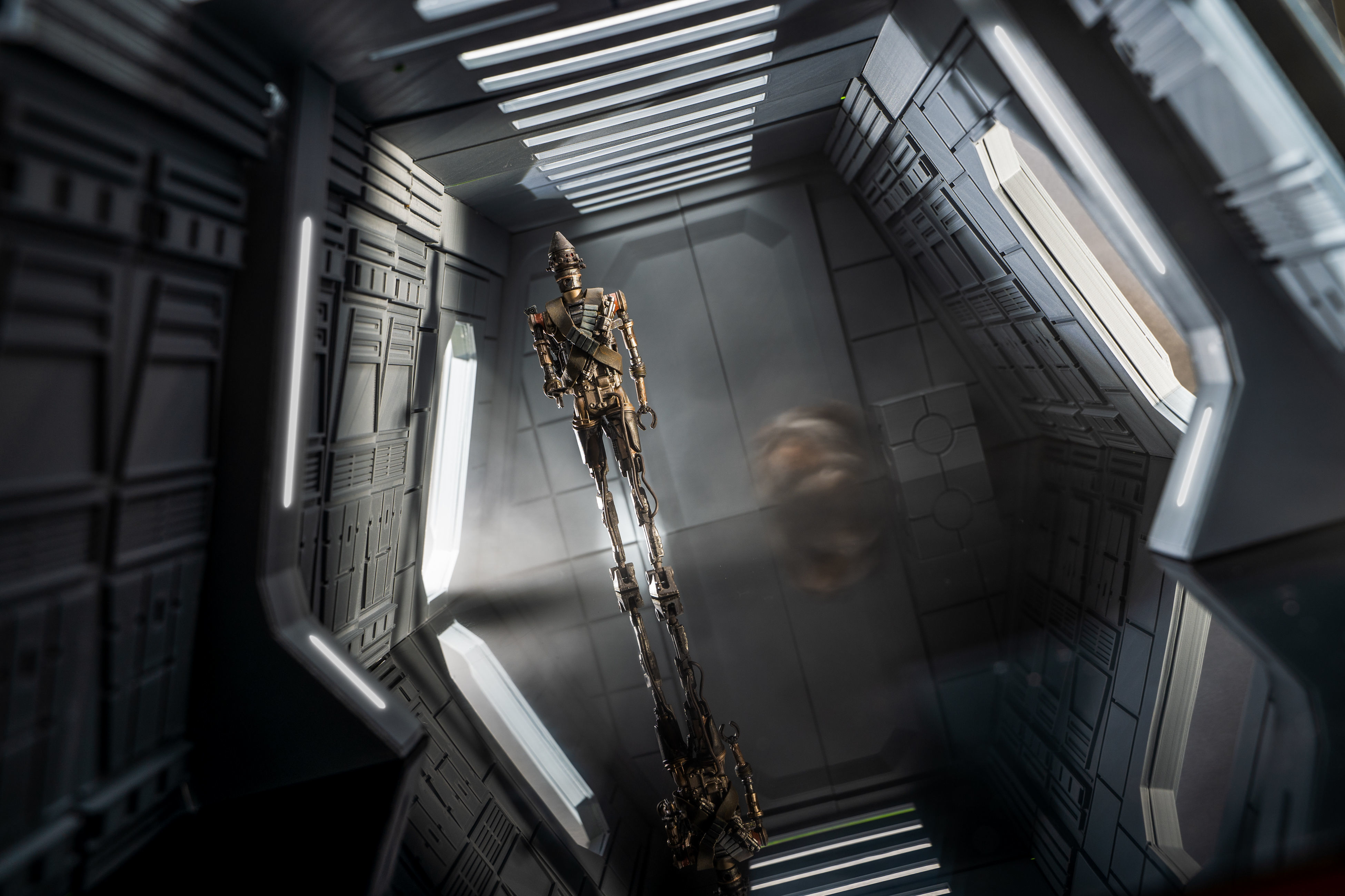 MANDALORIAN IMPERIAL SHIP INTERIOR MODULAR DIORAMA 3D print model_1