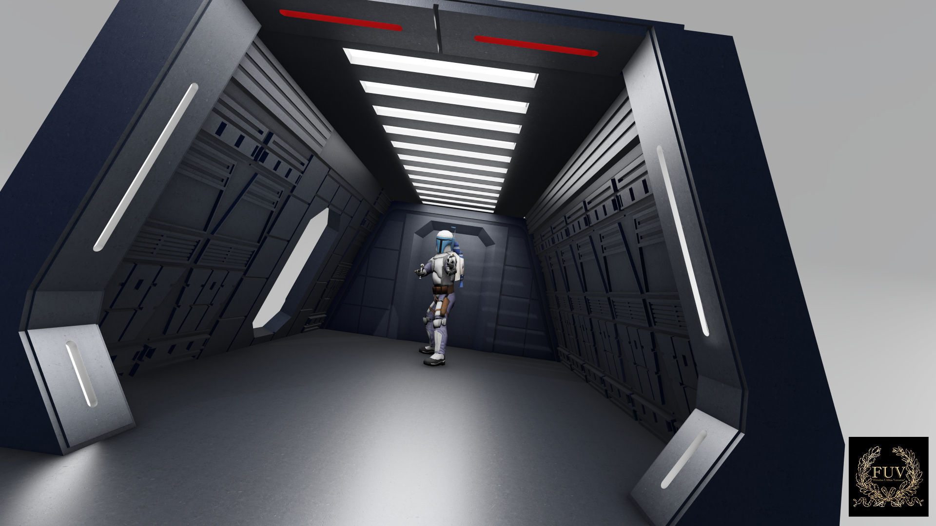 MANDALORIAN IMPERIAL SHIP INTERIOR MODULAR DIORAMA 3D print model_16