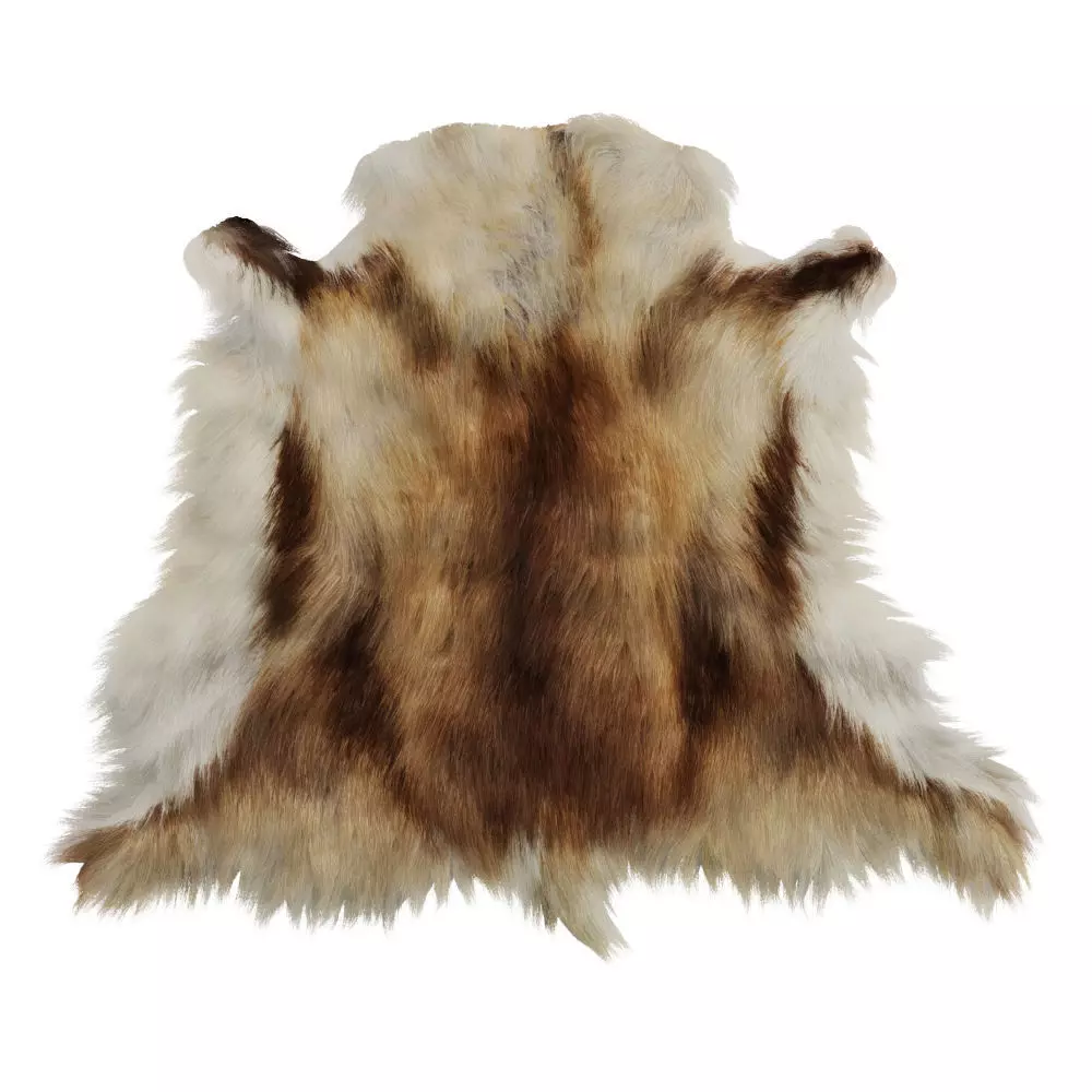 Furry Reindeer Skin 3D model_0