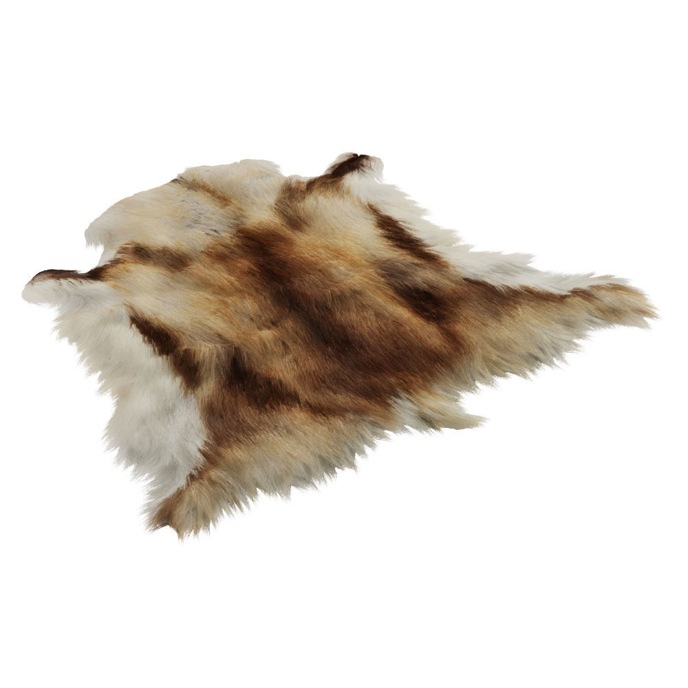 Furry Reindeer Skin 3D model_2