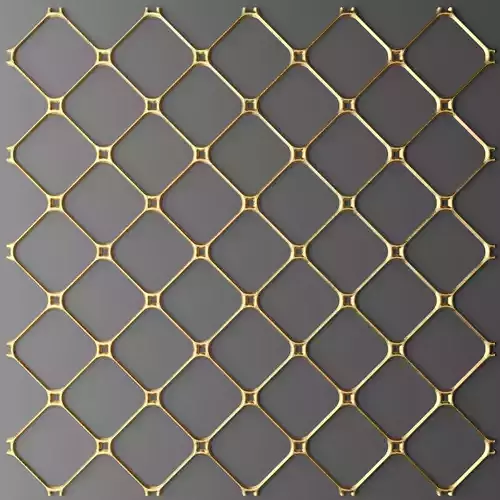 Panel lattice grille 3D 26