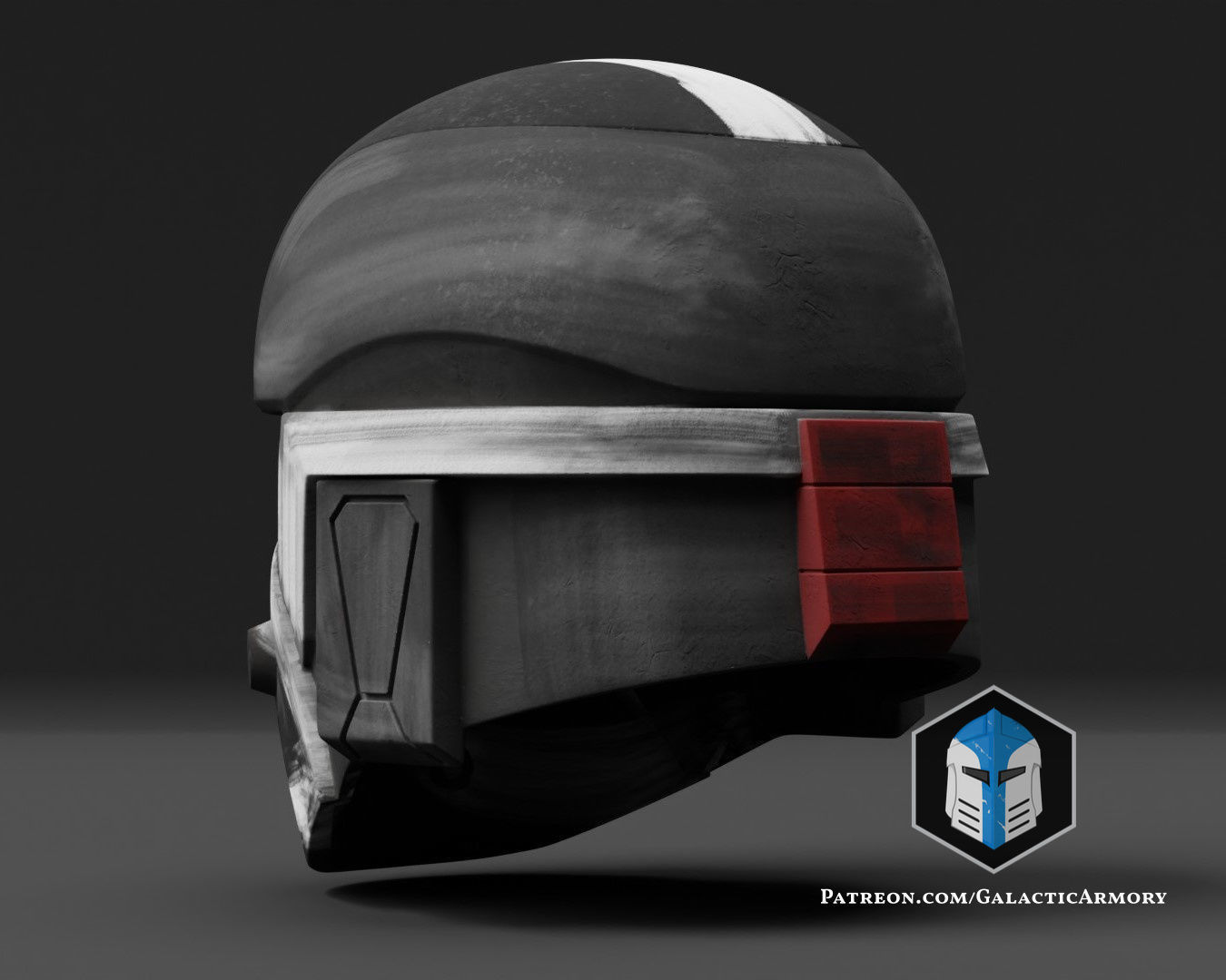 Bad Batch Wrecker Helmet 3D print model_8