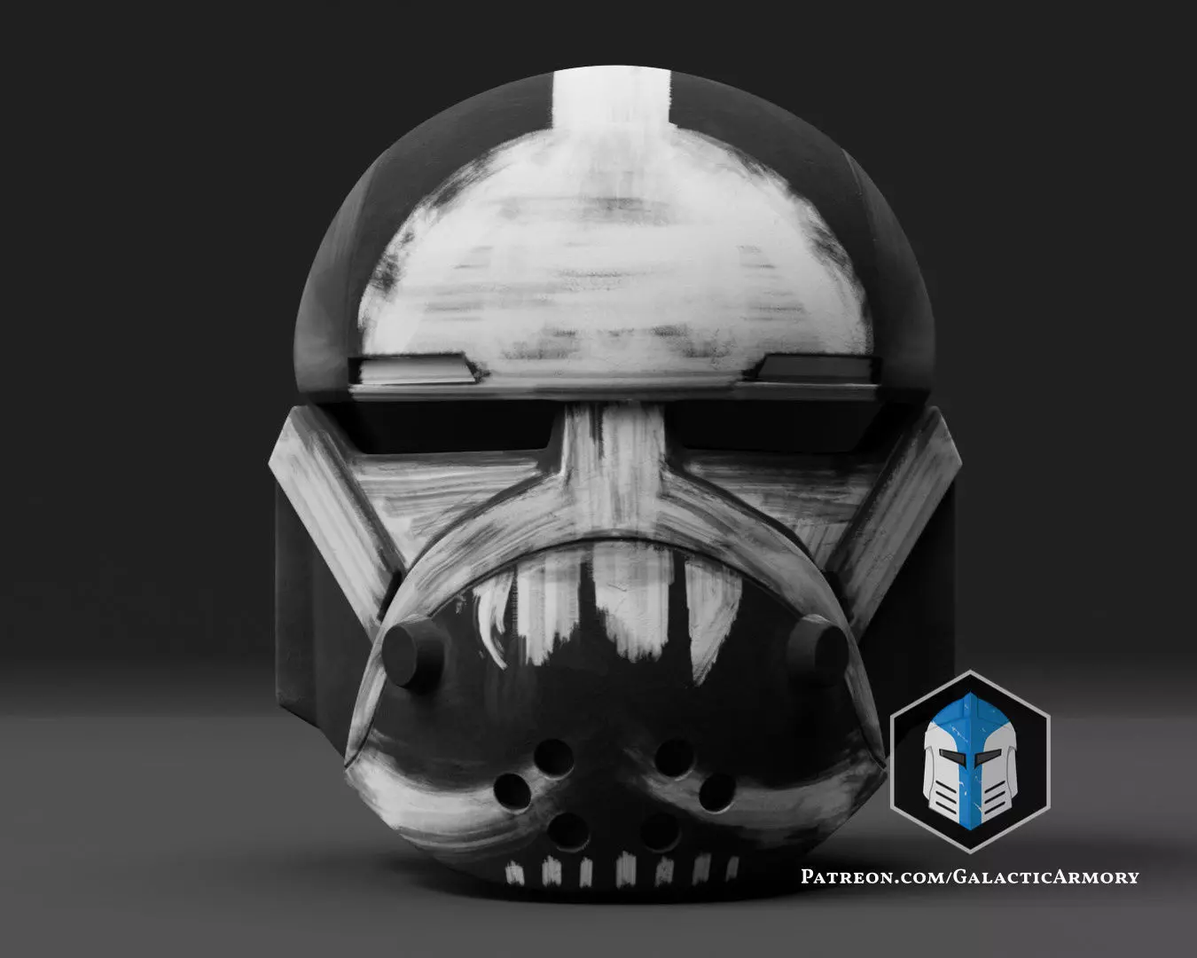 Bad Batch Wrecker Helmet 3D print model_0