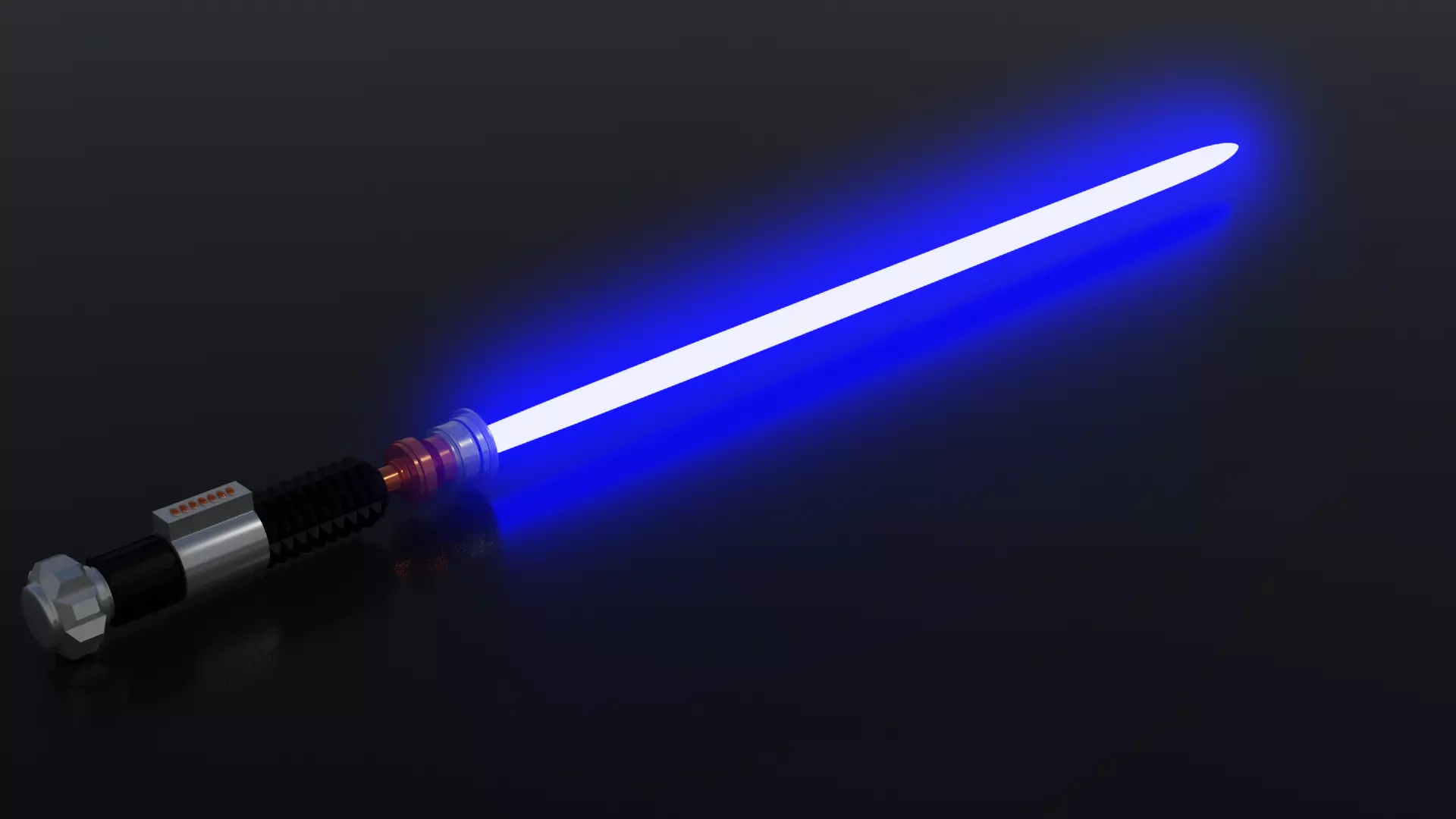 Light Saber Free 3D model_0