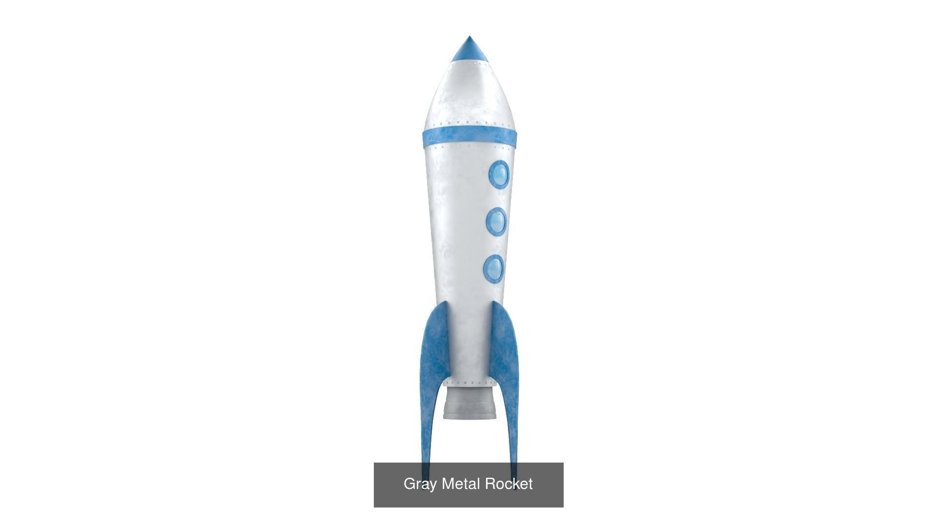 Toy rockets 3D Model Collection_3