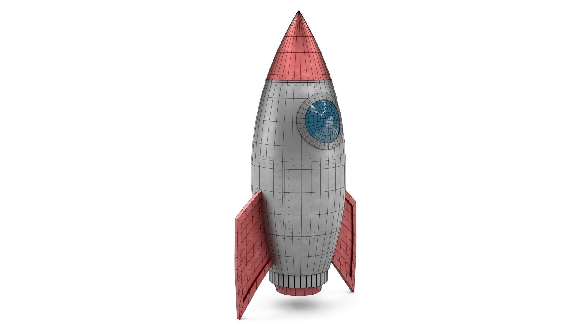 Toy rockets 3D Model Collection_10