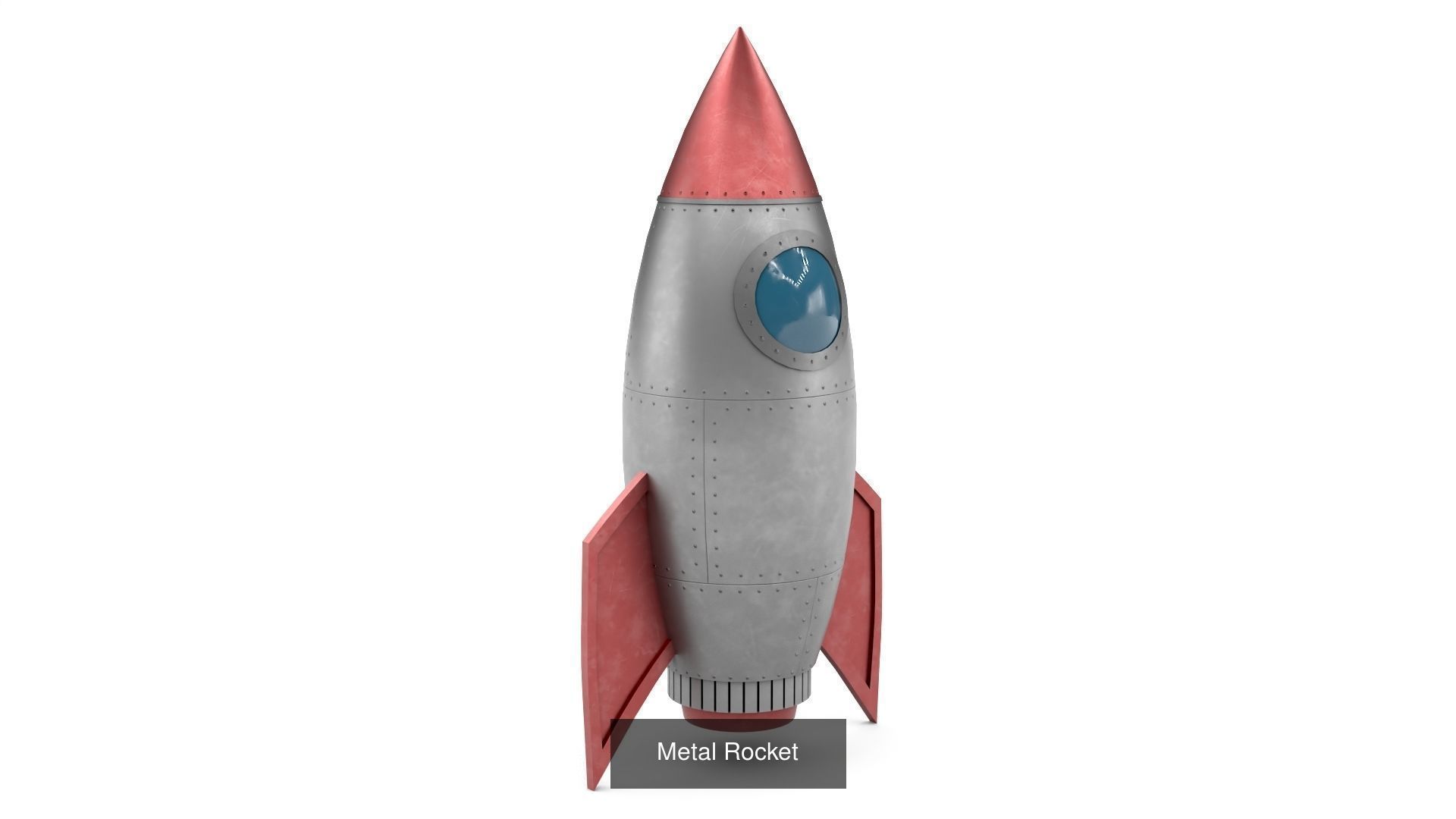 Toy rockets 3D Model Collection_9