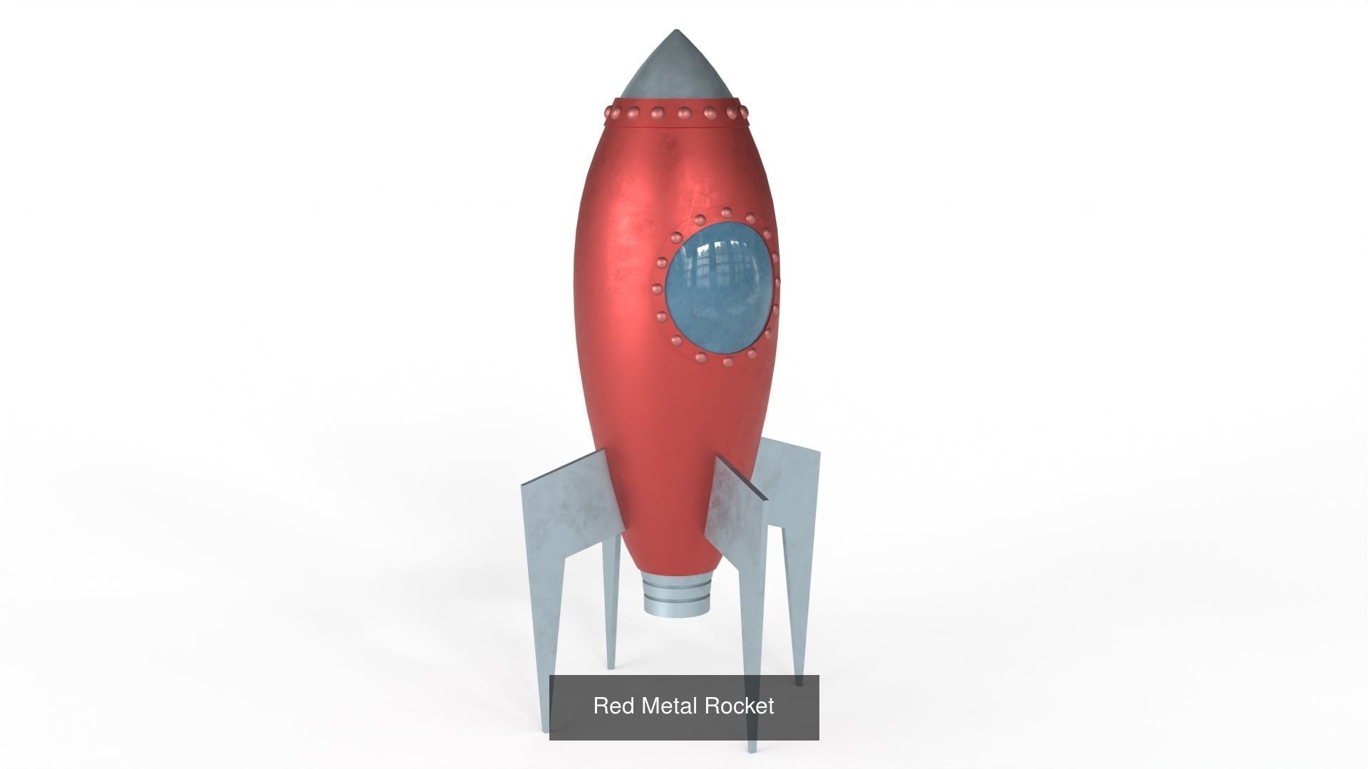 Toy rockets 3D Model Collection_11